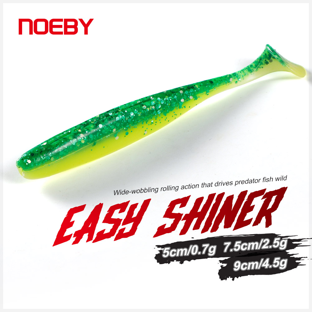 Fishing Lure Soft Plastic - Noeby Easy Shiner silikonowe Shad fishad