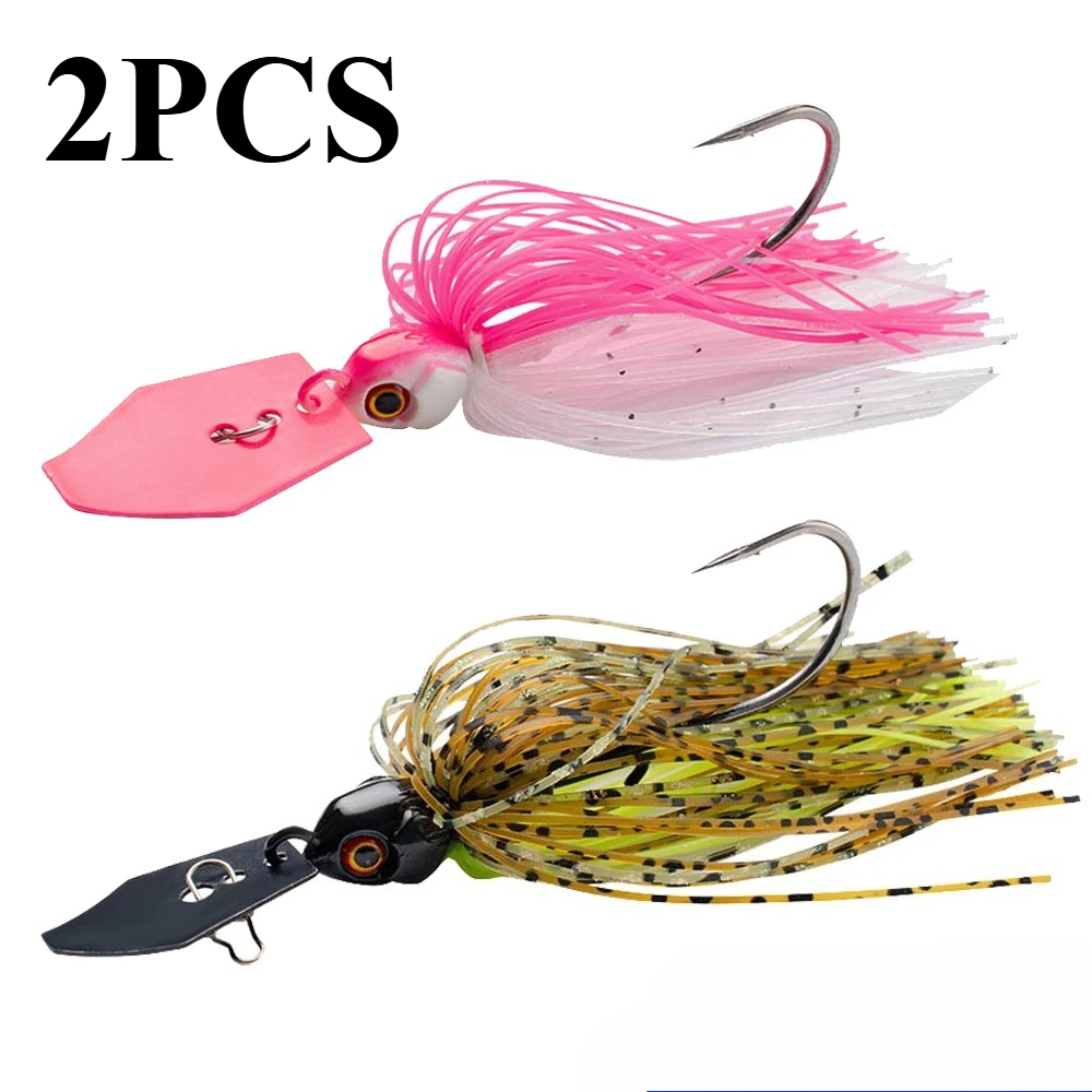 Fishing Lure Blade Bait - 2 szt. przynęt typu spinnerbait 7g/9g/12g/14g/21g