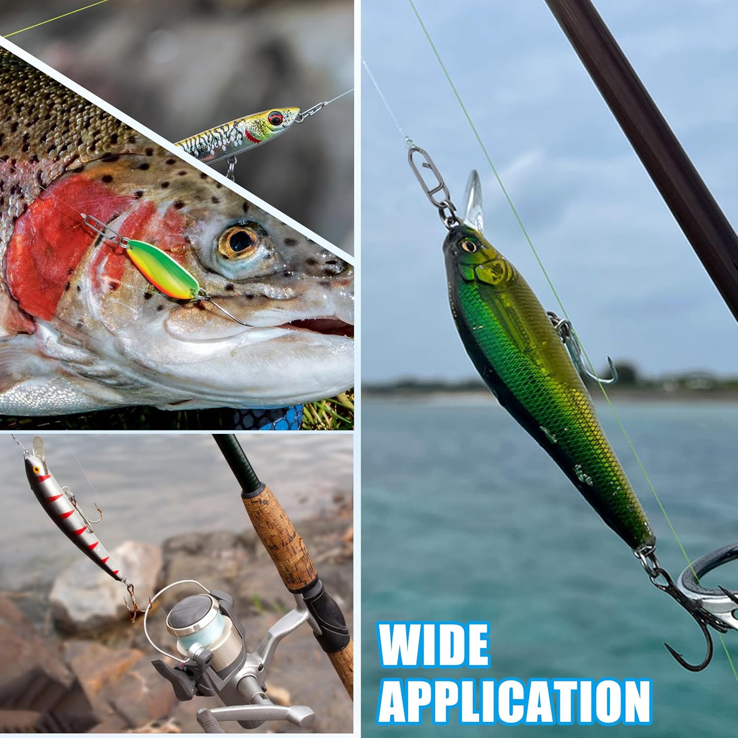 Zestaw 9KM do szybkiego łączen – Fishing Lure Accessories recenzja i cena