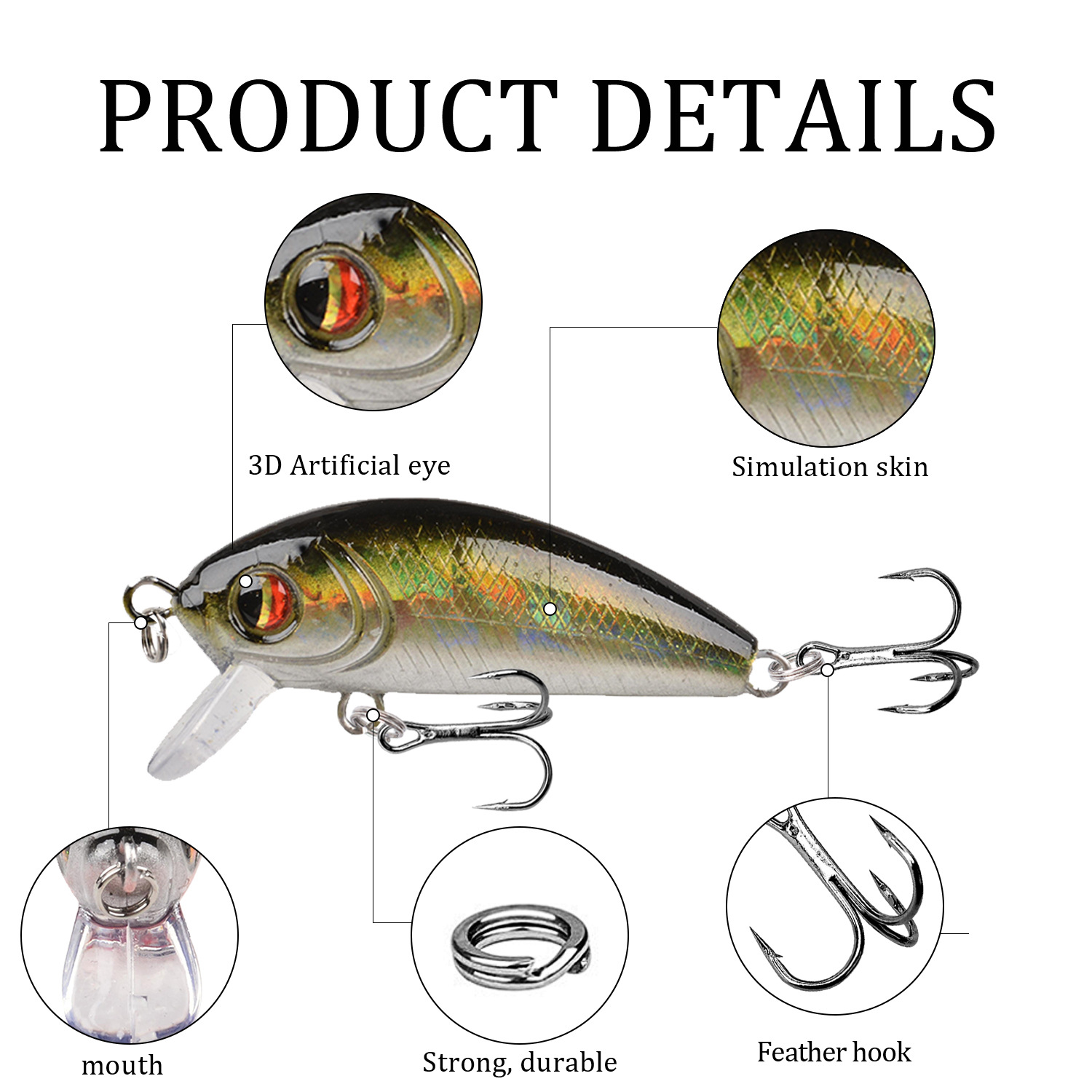 1szt Japan Hot Model Minnow Fi – Fishing Lure Jerkbait recenzja i cena