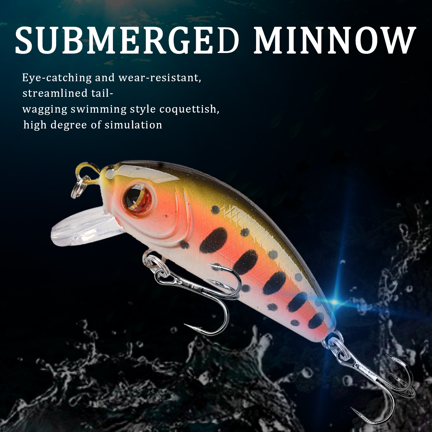 1szt Japan Hot Model Minnow Fi – Fishing Lure Jerkbait recenzja i cena